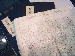 九星気学 方位板